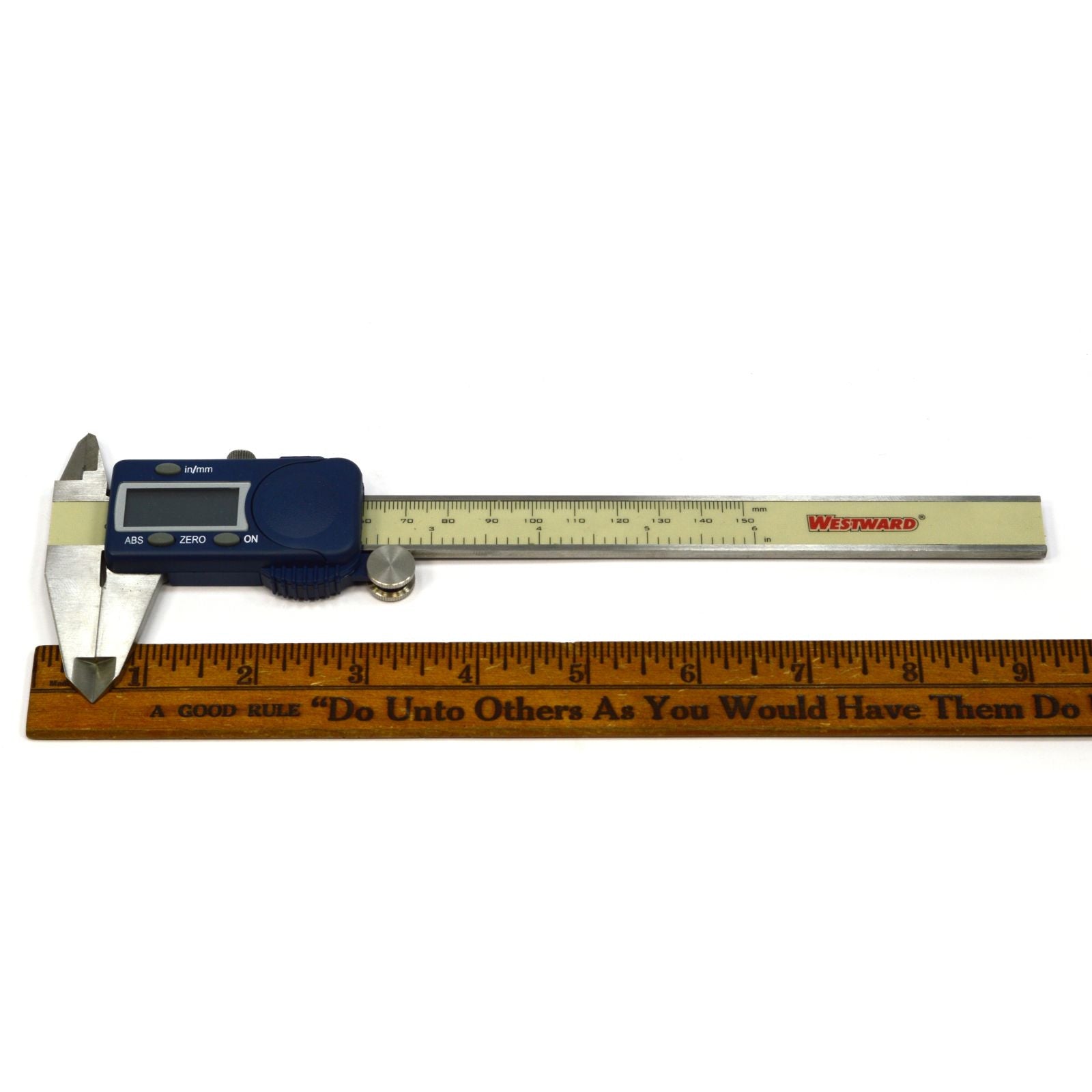 WESTWARD 6-Inch/150mm Digital Electronic Caliper No. 1AAU4 - High Precision Measuring Tool for Metalworking, Woodworking & Engineering | New in Box