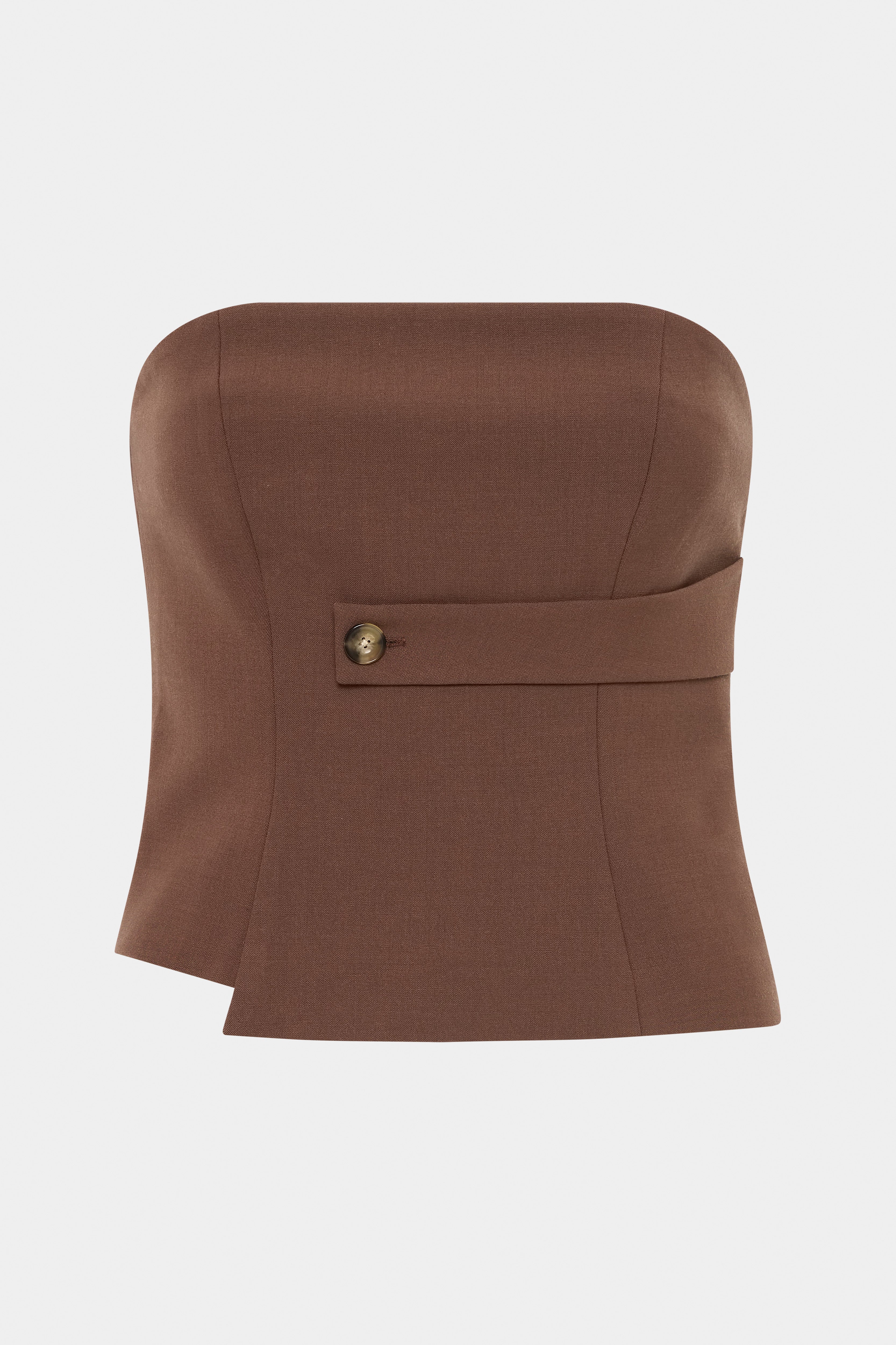 Bromley Bodice Chocolate - Premium Corset for Women - Elegant Waist Trainer for Shapewear & Special Occasions - Perfect for Weddings, Cosplay & Evening Events