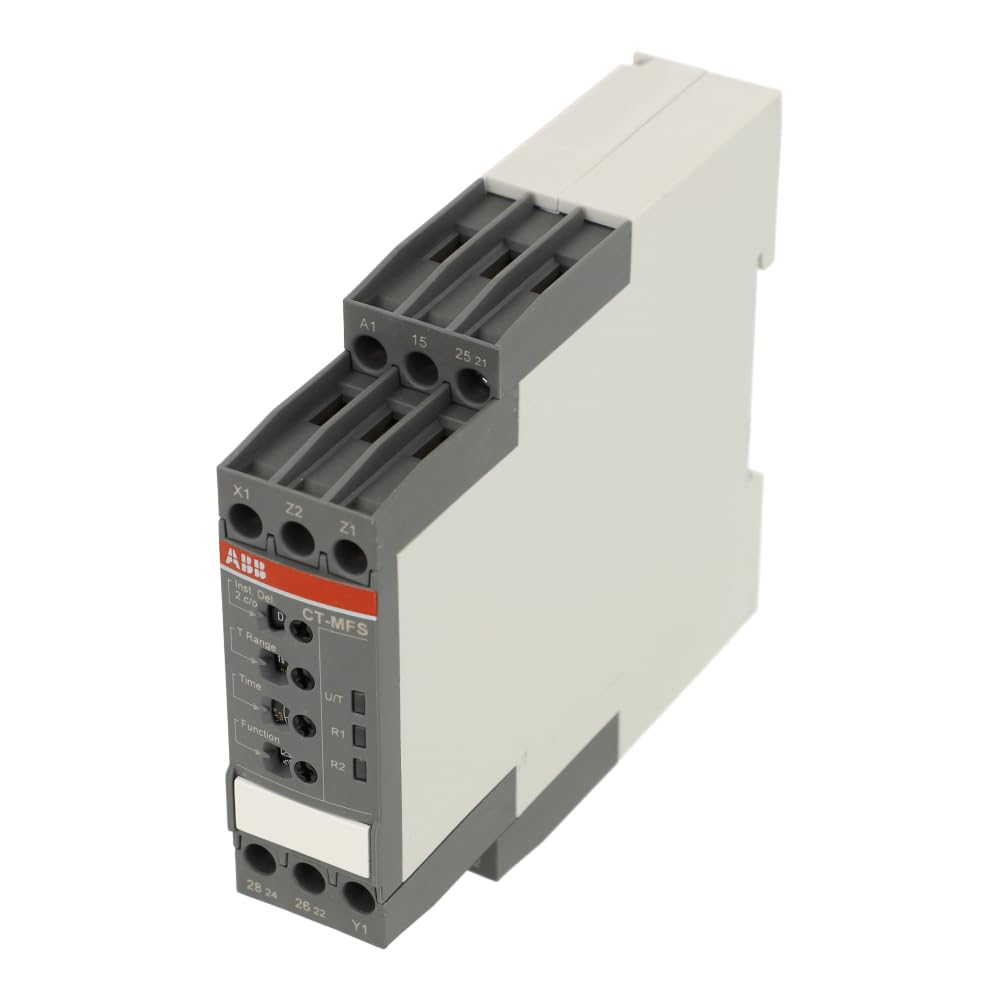 ABB CT-MFS 21S Multifunction Timer Relay 2C/O 1SVR730010R0200 - Industrial Automation & Control Panel Applications