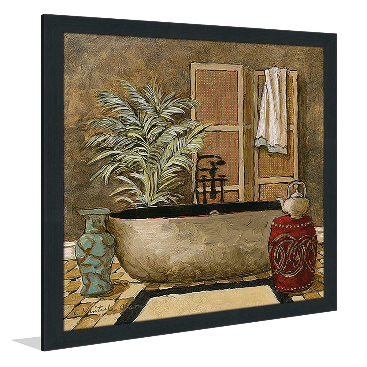 Asian Warmth Print on Acrylic - Vibrant Wall Art Decor for Living Room, Bedroom & Office