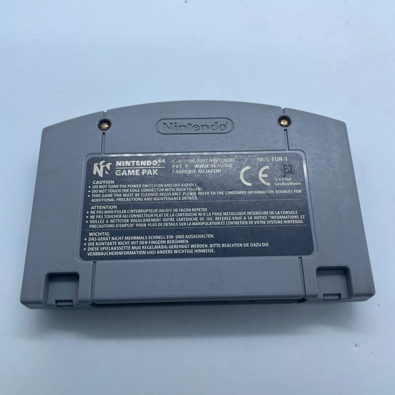 Chopper Attack Nintendo 64 (N64) Game Cartridge - PAL Version - Classic Action-Adventure Helicopter Game for Retro Gaming Enthusiasts | Perfect for Nintendo 64 Collections and 90s Nostalgic Gaming Sessions