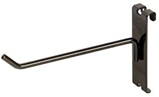 6 Pack Gridwall Hooks for Retail Store Displays - Heavy Duty Metal Grid Panel Hooks for Clothing, Accessories & Merchandise Organization - Perfect for Boutiques, Trade Shows & Visual Merchandising