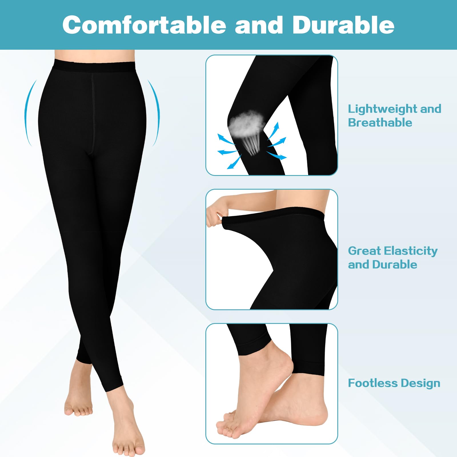 Women's & Men's Compression Socks for Circulation & Travel