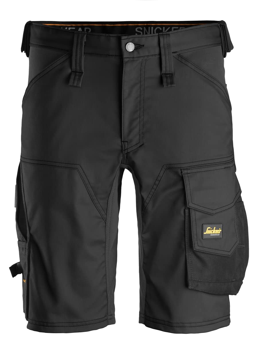 Snickers Workwear AllroundWork 11 Inch Slim Fit Stretch Work Shorts 6143 - Durable & Comfortable Men's Work Shorts for Construction, Landscaping & Outdoor Jobs