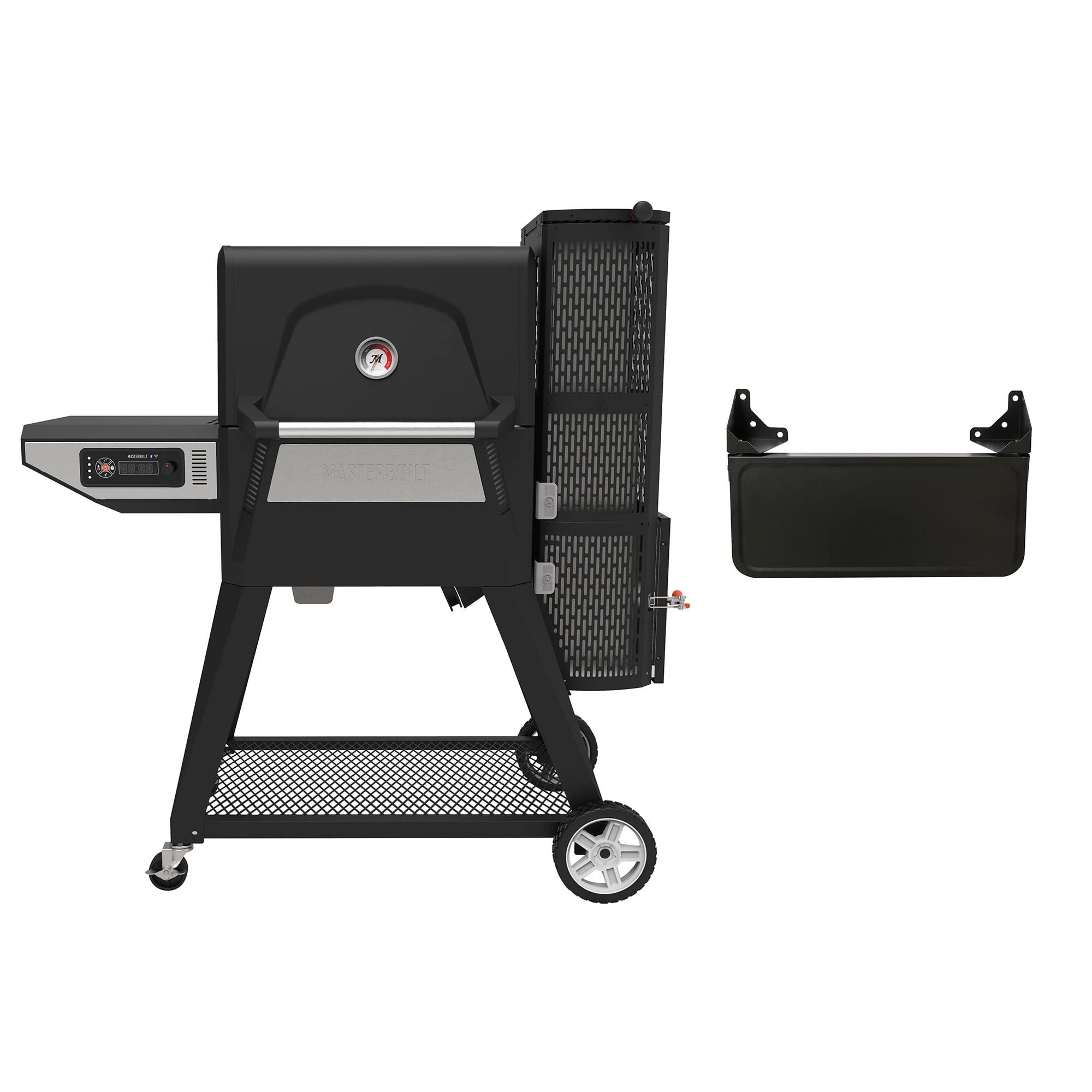 Masterbuilt Gravity Series 560 Digital Charcoal Grill & Smoker Combo with Folding Front Shelf - Outdoor BBQ, Backyard Cooking, Tailgating & Camping Essentials