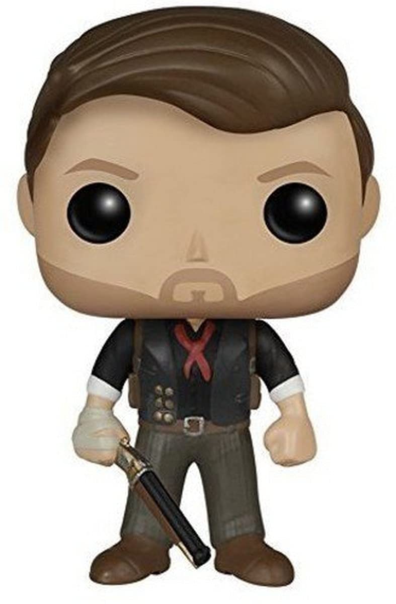 Funko POP Games: Bioshock - Booker Dewitt Collectible Action Figure | Video Game Merchandise for Fans & Collectors | Perfect for Display, Gifts, and Gaming Room Decor