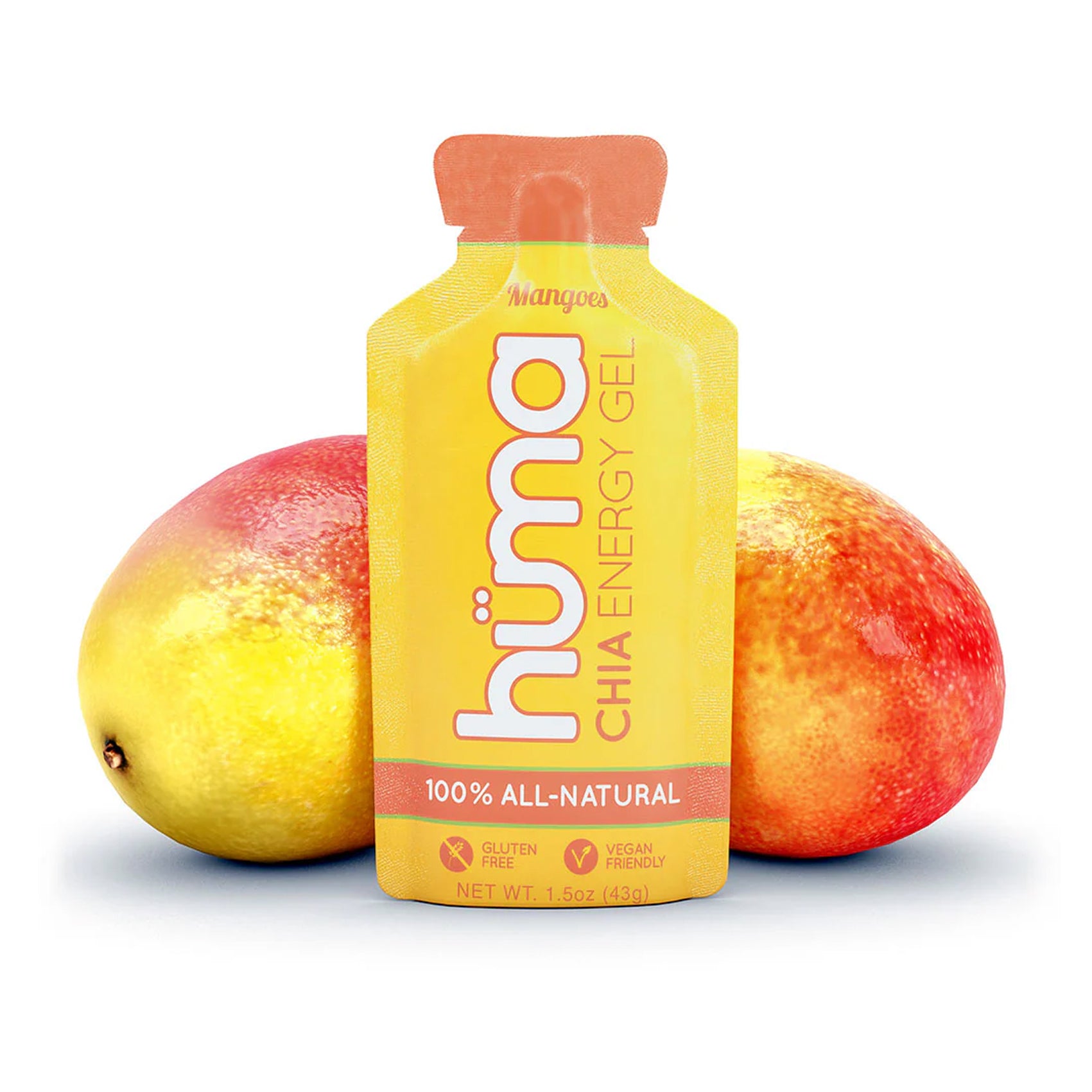 Huma Chia Energy Gel - Natural Sports Nutrition for Runners, Cyclists & Athletes - Boost Endurance & Hydration During Workouts & Races