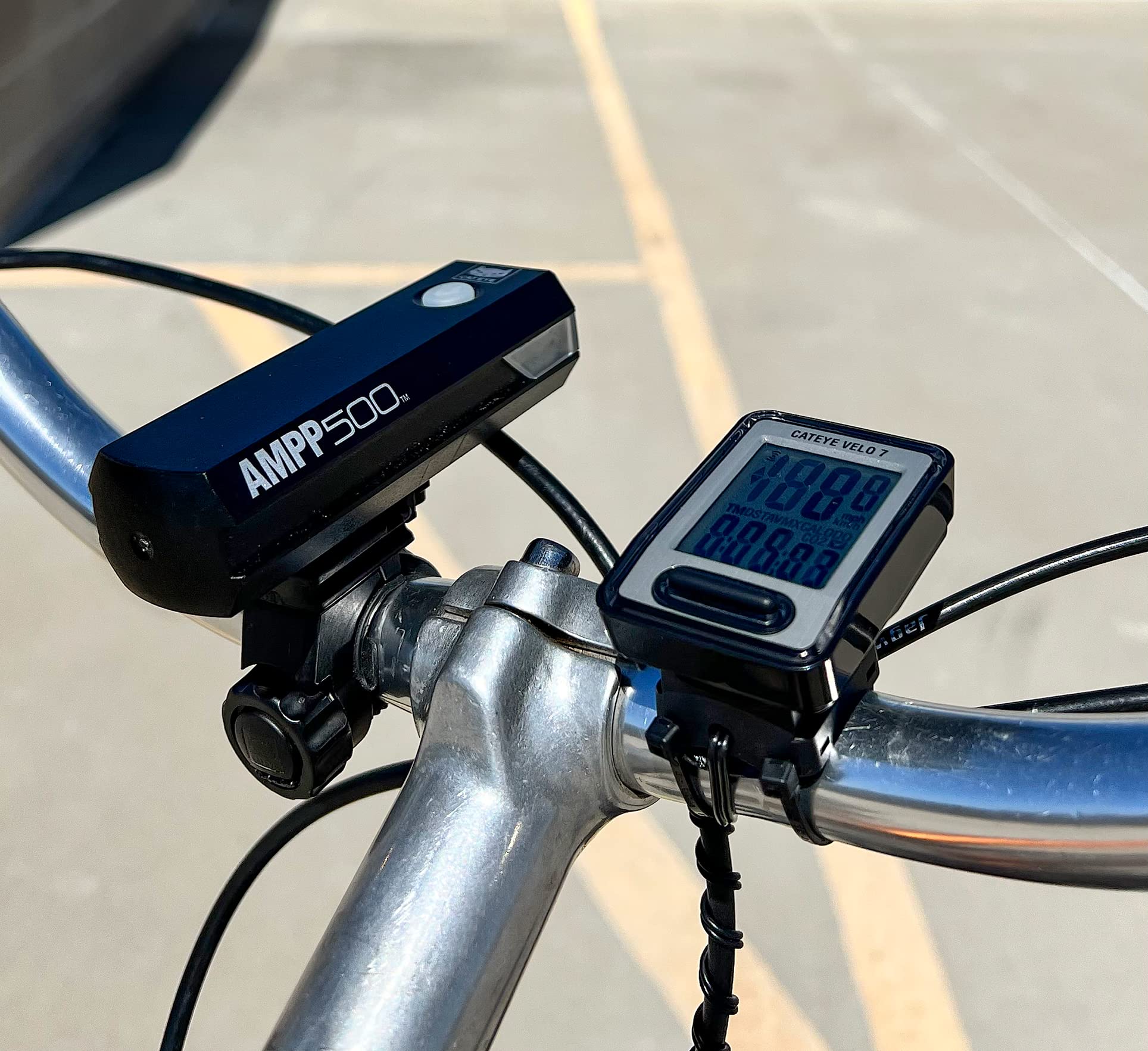 CatEye Velo 7 Wireless Bike Computer - 2.17