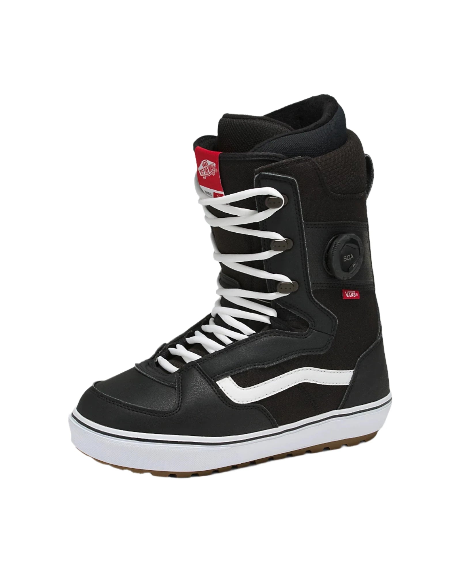 VANS Invado OG Snowboard Boots Black/White 2025 - Men's & Women's High-Performance Snowboarding Shoes for Winter Sports & Mountain Adventures