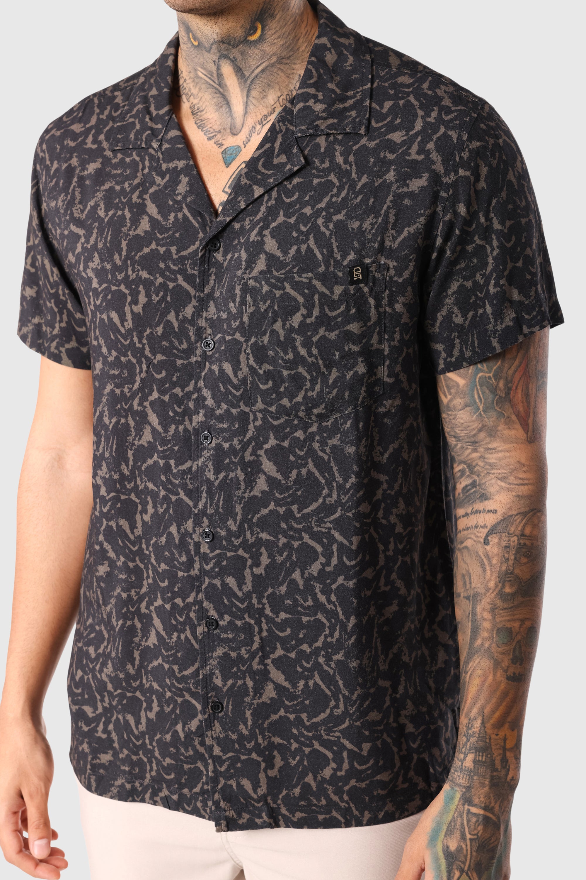 Stylish Vice Button Up Shirt for Men - Casual & Formal Wear - Perfect for Office, Parties & Everyday Outfits