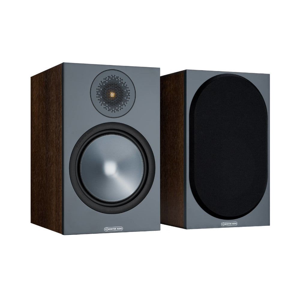 Monitor Audio Bronze 100 Bookshelf Speakers - High-Performance HiFi Audio System for Home Theater & Music Listening | Perfect for Living Rooms, Studios & Gaming Setups
