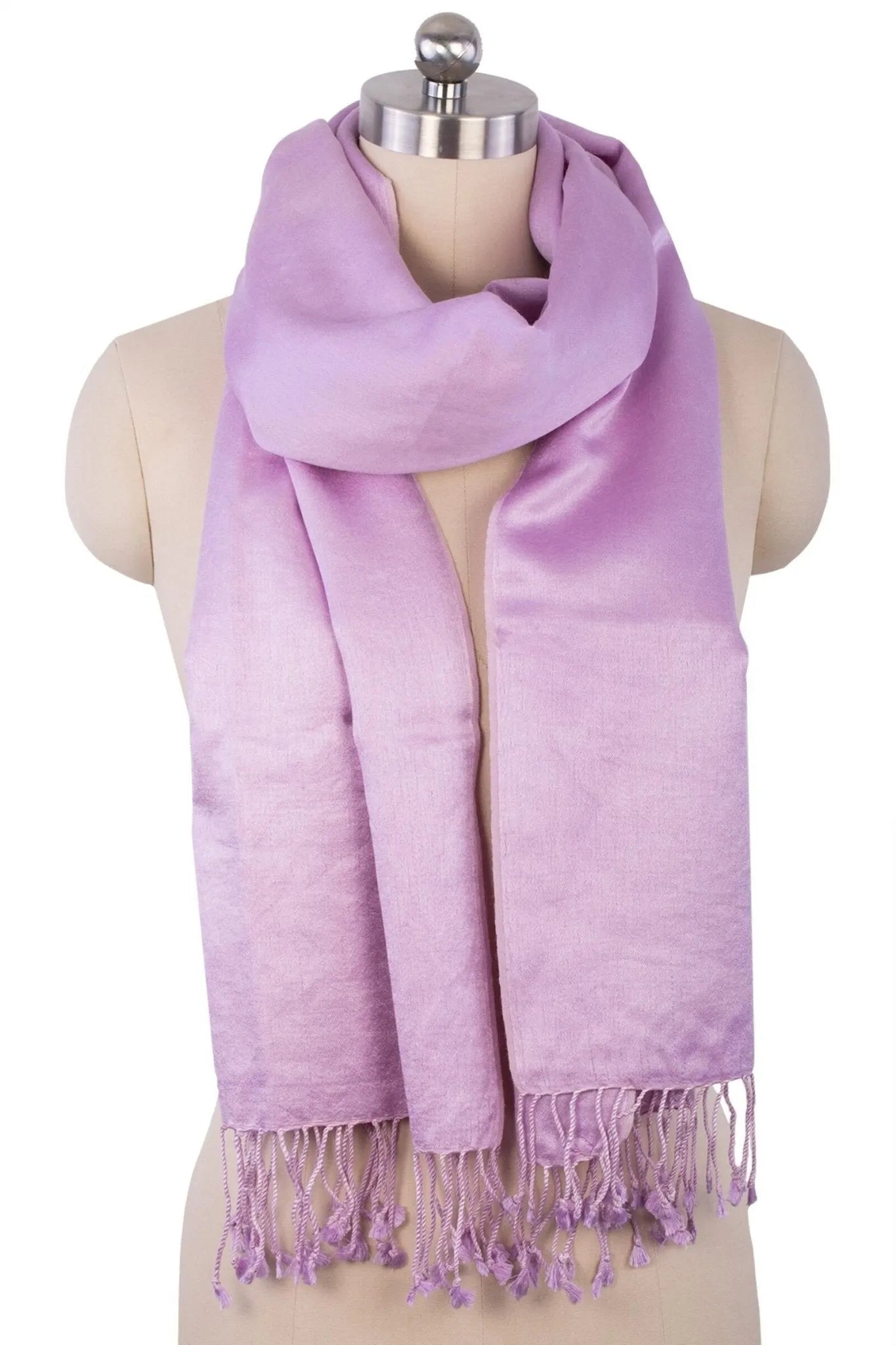 Luxury Pashmina Satin Scarf for Women - Soft Elegant Shawl Wrap - Perfect for Parties, Weddings & Evening Events