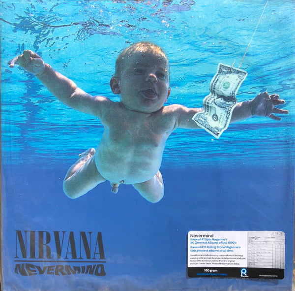 Nirvana Nevermind Vinyl LP Album Reissue Remastered Near Mint (NM/M) - Perfect for Collectors & Vintage Music Lovers