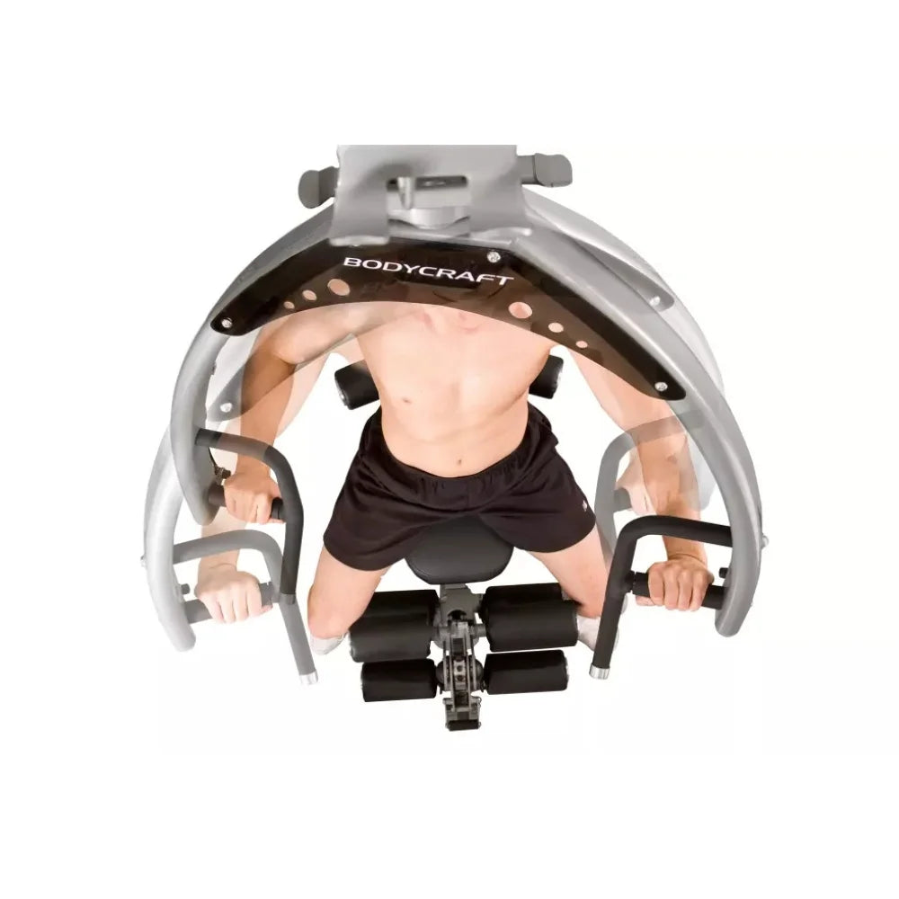 GXE Gym Equipment Set with Acrylic Covers & 200LB Weight Stack - Perfect for Home Workouts, Strength Training, and Commercial Gyms