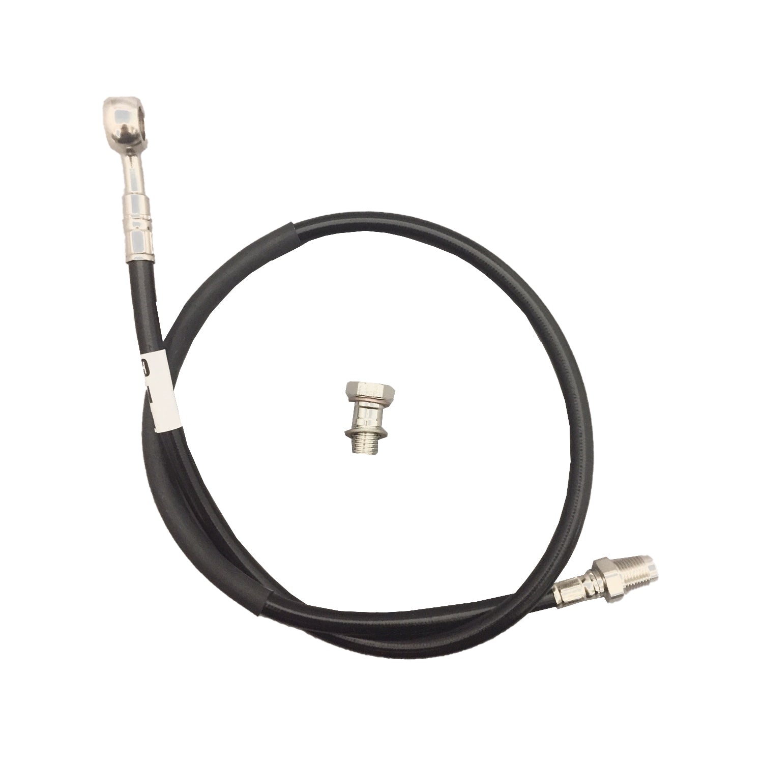 Kawasaki Ninja 250 2008 & Ninja 300 ABS 2013-2017 Rear Brake Line Replacement - High Performance Brake Hose for Motorcycle Safety Upgrade | Perfect for Track Days, Commuting, and Street Riding