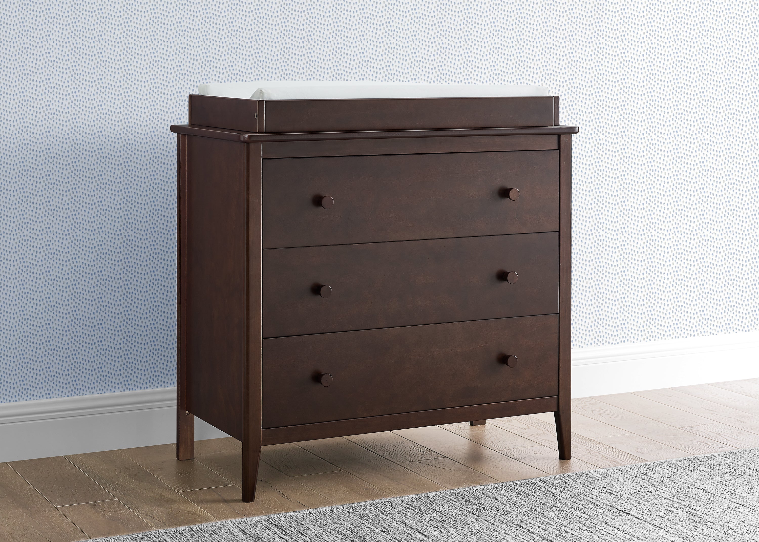 Casey 3 Drawer Dresser - Wooden Bedroom Chest of Drawers for Storage | Perfect for Bedroom, Nursery, or Closet Organization