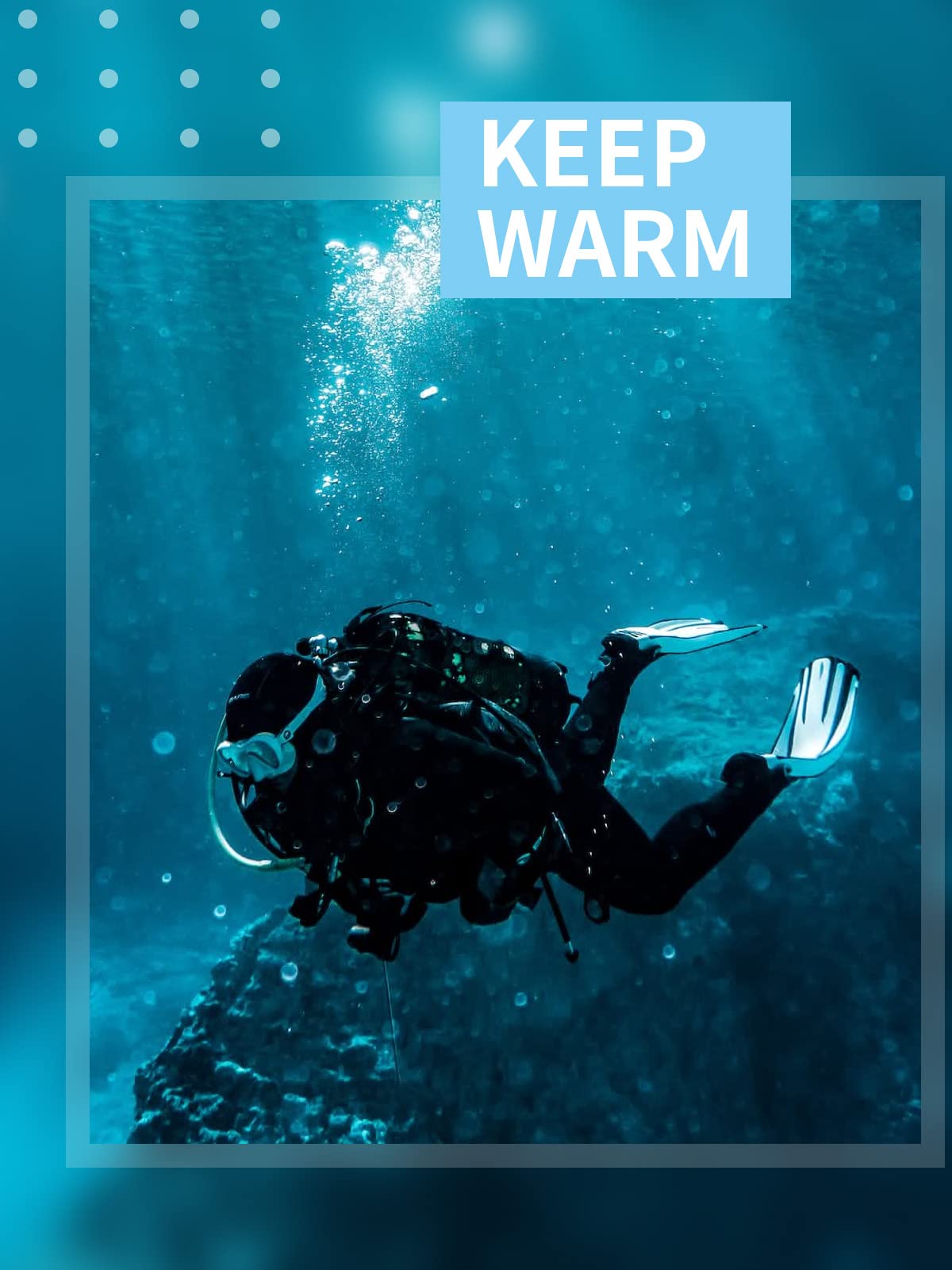 PROTAURI 3MM Women's Wetsuit - Thick Neoprene Full Body Diving Suit with Front Zip for Cold Water Protection | Long Sleeve One Piece Swimsuit with UV Protection | Ideal for Surfing, Scuba Diving, Snorkeling & Swimming in Chilly Waters
