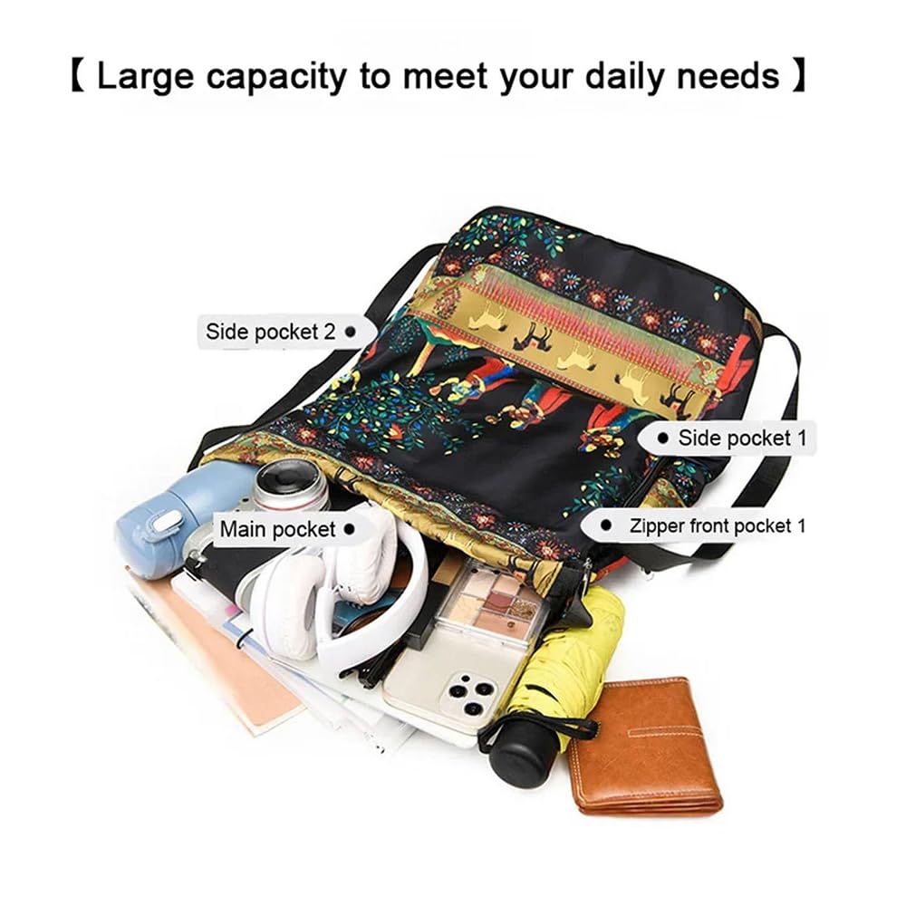 Foldable Large Capacity Waterproof Sports Backpack with Dry-Wet Separation - Lightweight Drawstring Travel Backpack for Gym, Hiking, Beach & Outdoor Activities