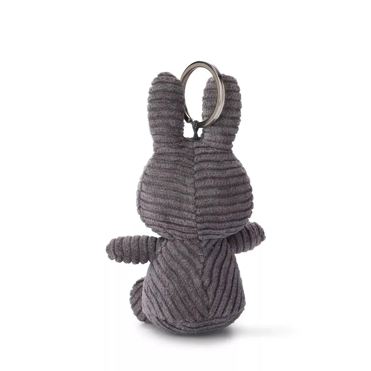 Cute Miffy Corduroy Keychain - Adorable Rabbit Plush Keyring for Bags, Backpacks & Gifts - Perfect for Kids, Teens & Anime Fans