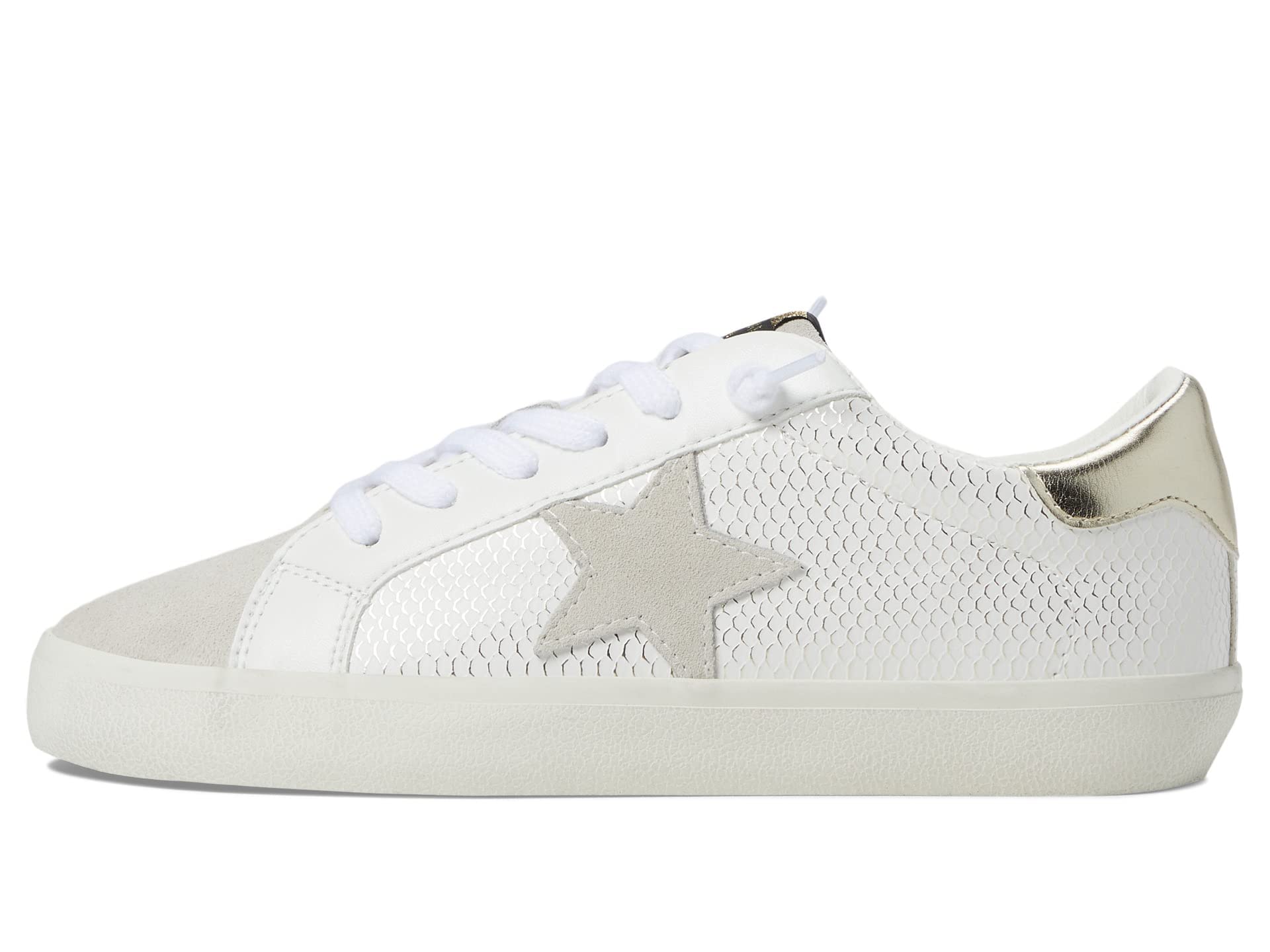 Vintage Havana Women's Kate Snake Print Slip-On Sneakers - Casual Comfort Shoes in Off White | Perfect for Walking, Travel & Everyday Wear