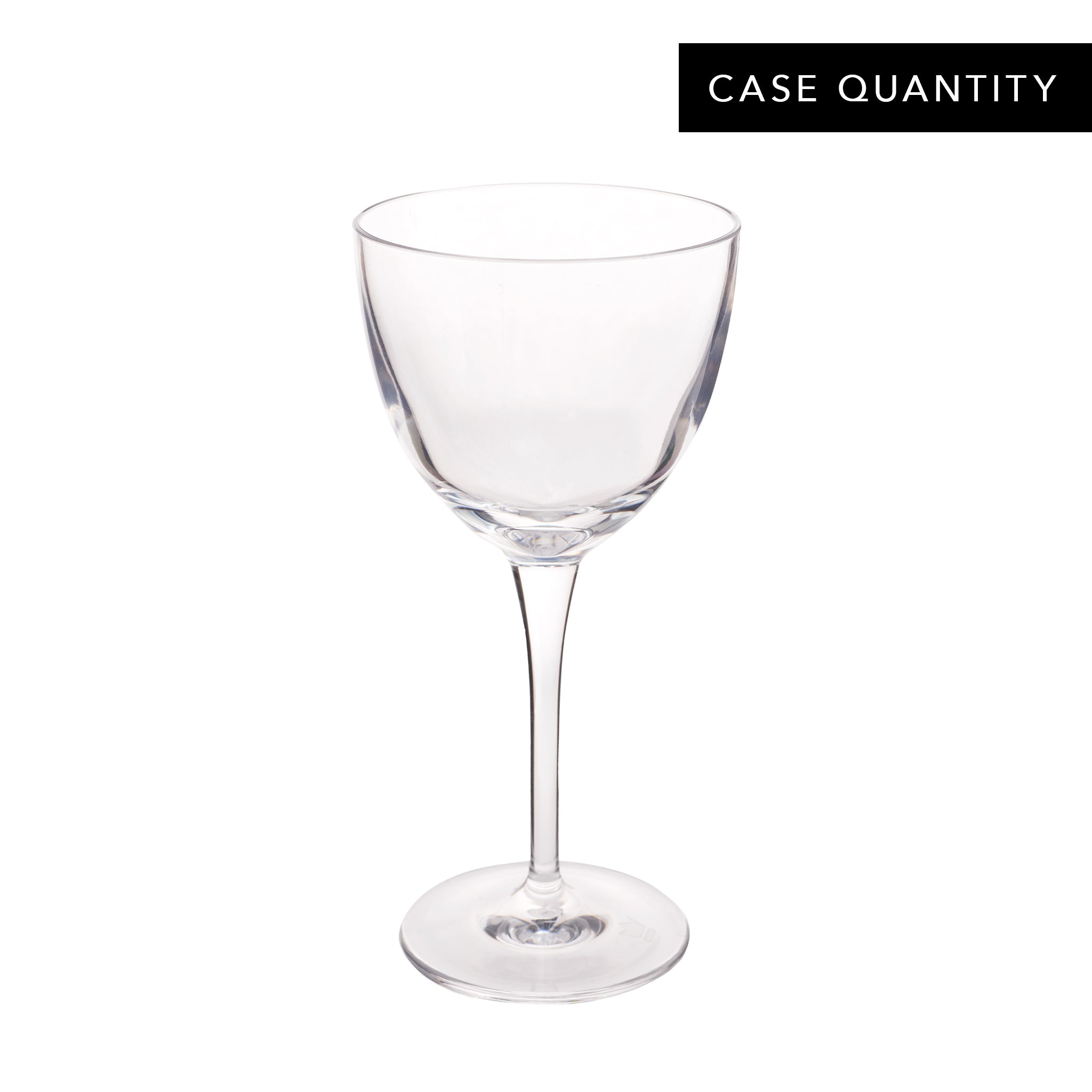 5oz (150ml) Acrylic Nick and Nora Glass - Set of 24 | Shatter-Resistant Cocktail Glasses for Bars, Restaurants & Home Entertaining