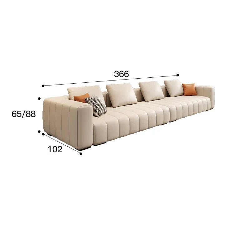 Luxury Modular Sectional Leather Sofa – Premium Comfort, Timeless Design & Durable Quality for Living Room, Home Theater & Office Lounge