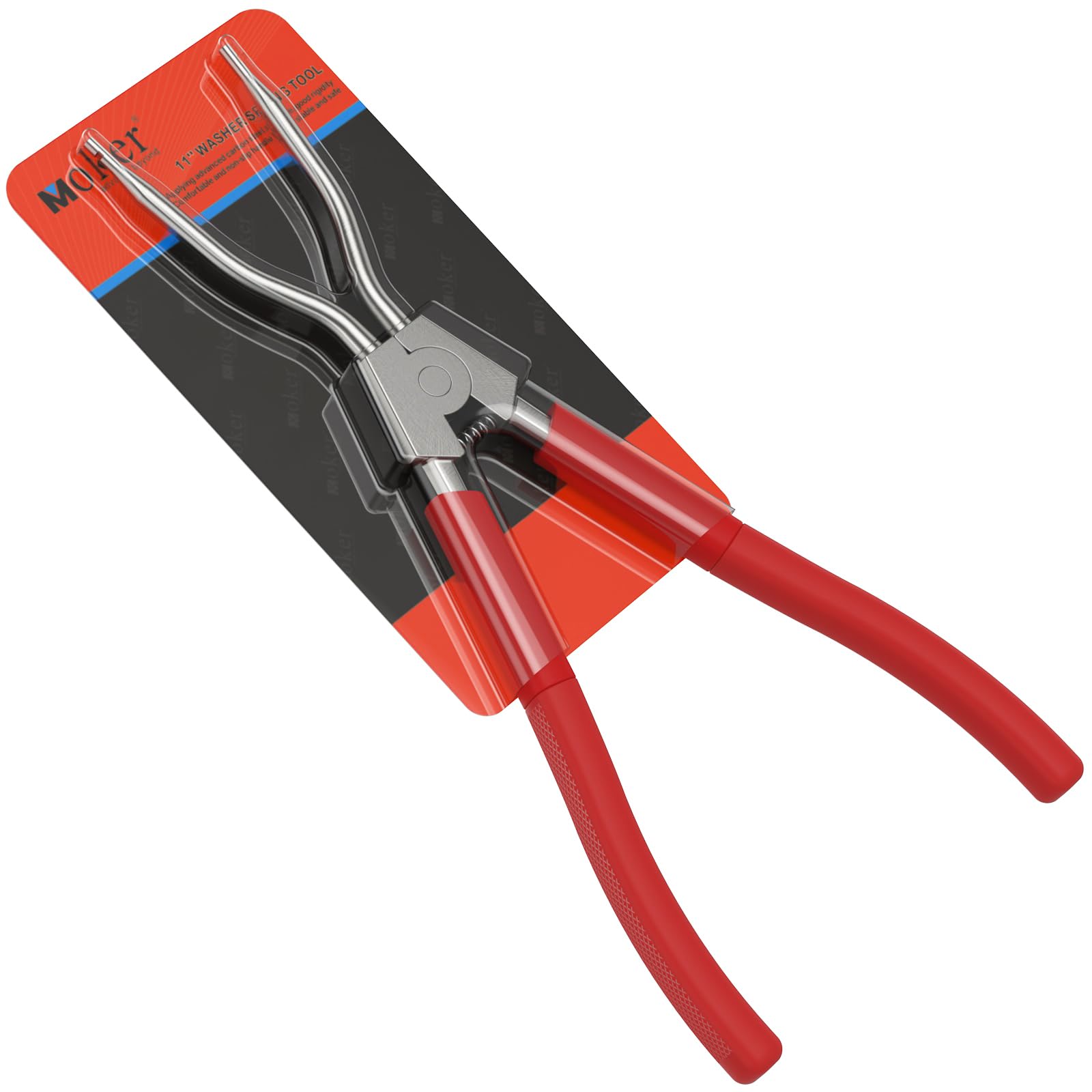 LG Front Load Washer Spring Expansion Tool - Moker Spring Removal Tool for Inner/Outer Boot Seal Retaining Ring, OEM 383EER4001A & 383EER4004A Replacement - Red | Perfect for DIY Washer Repairs & LG Front Loader Maintenance