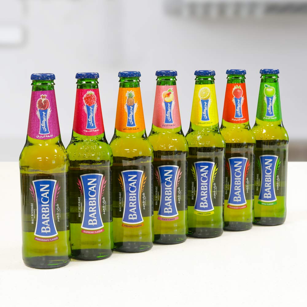 Barbican Lemon Non-Alcoholic Drink - 11.1 fl. Oz (330ml) Cans, Pack of 24 - Refreshing Beverage for Parties, BBQs & Healthy Lifestyle
