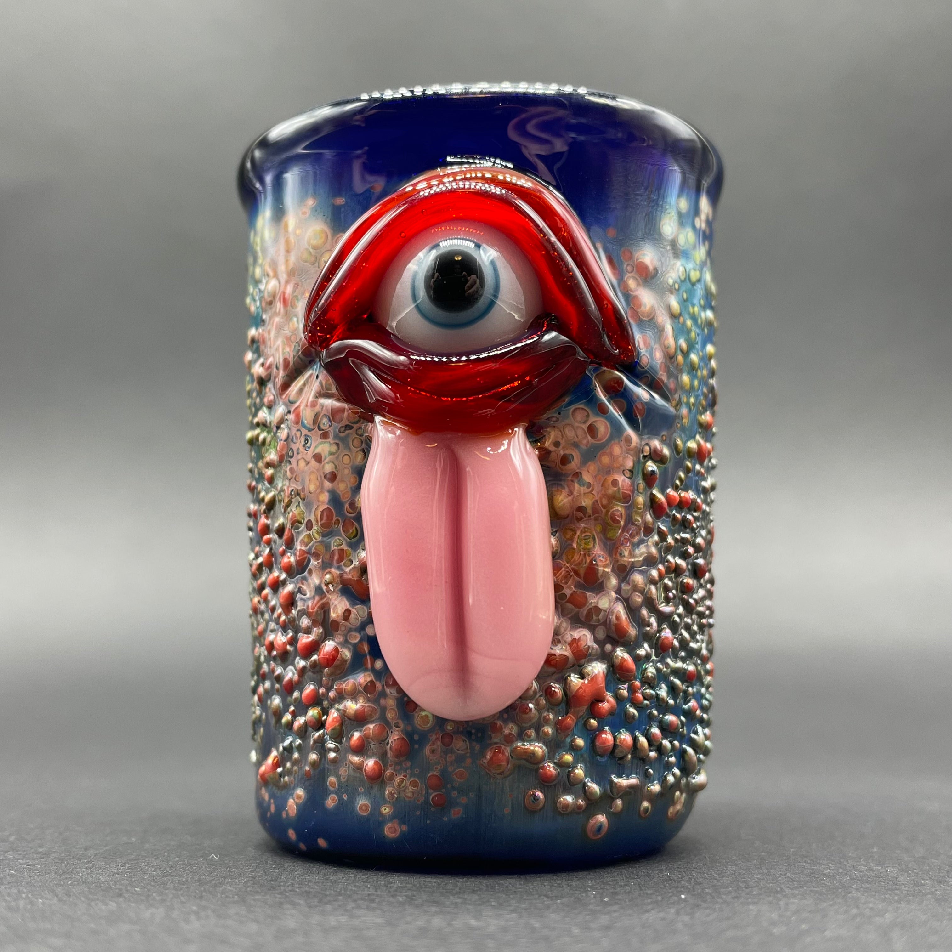 Funny Eye Tongue Shot Glass - Novelty Drinking Glass for Parties, Halloween & Gag Gifts - Perfect for Cocktails, Shots & Bar Accessories