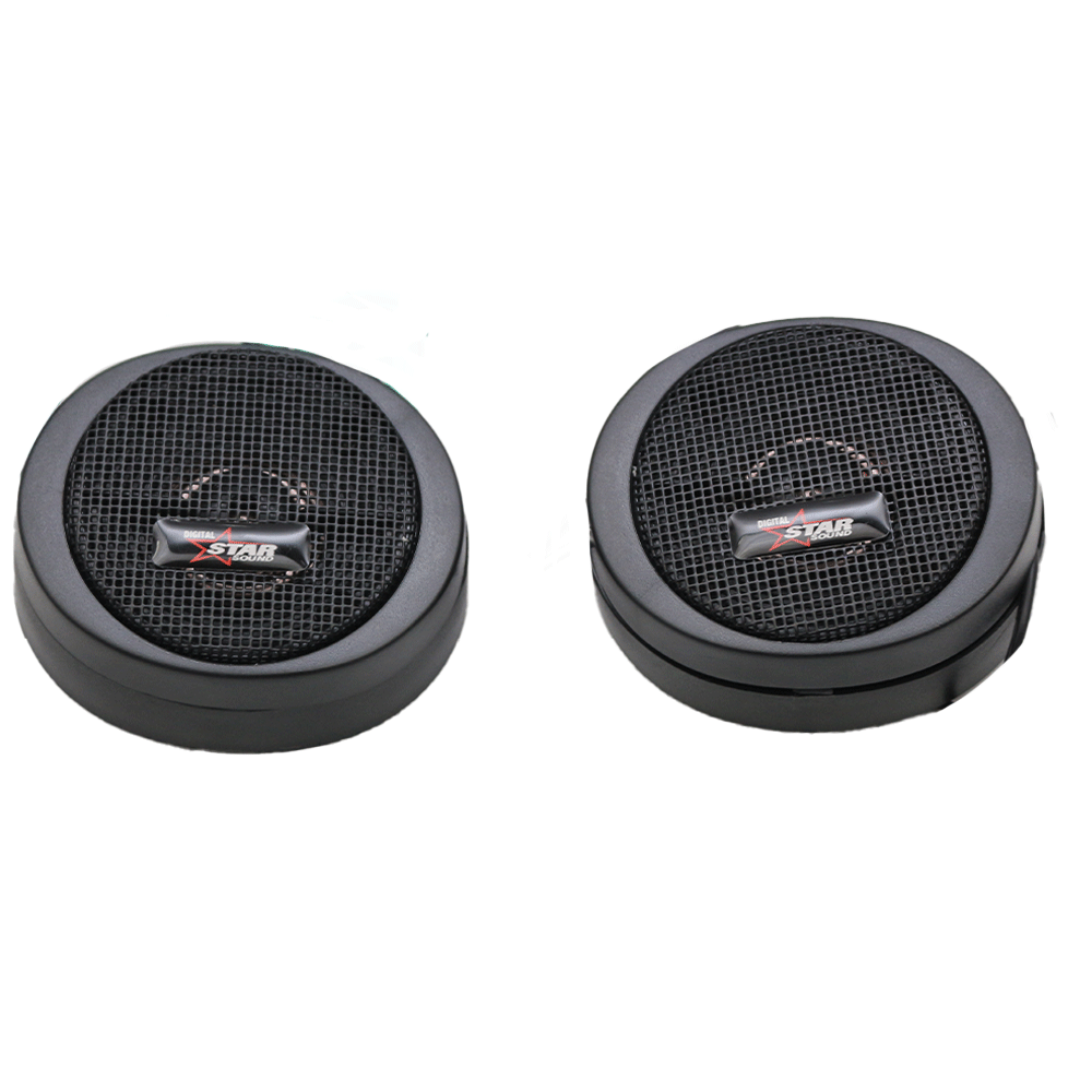 Starsound Super Titanium Treated Tweeter [SST 1650] - High Performance Car Audio Tweeters for Crystal Clear Sound - Perfect for Car Stereo Upgrades & Home Theater Systems