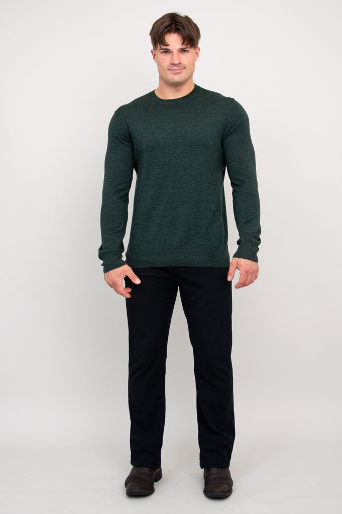 Premium Fraser Sweater for Men & Women - 100% Merino Wool, Woodland Color - Cozy Winter Wear for Outdoor Adventures & Casual Style