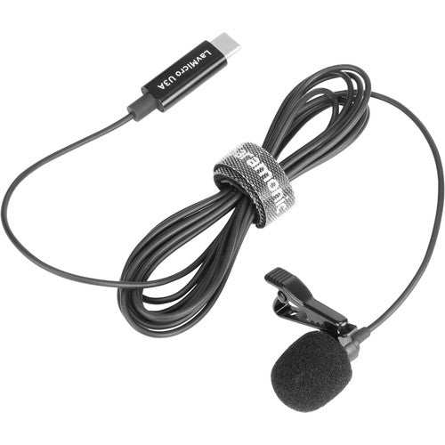 Saramonic LavMicro U3A Omnidirectional Lavalier Microphone with USB Type C - 6.5ft Cable for Android Smartphones - Perfect for Vlogging, Interviews & Podcasting