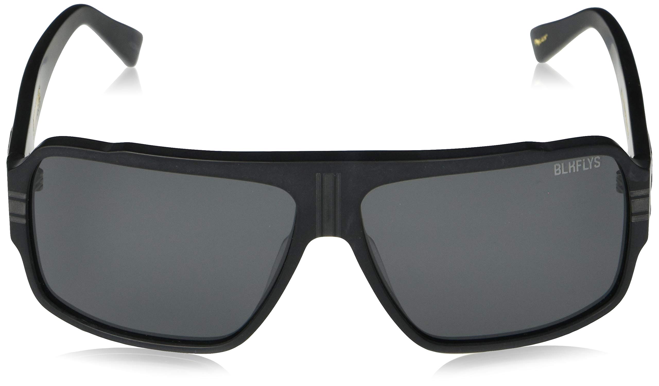 Black Flys Wrap Sunglasses for Men & Women - UV Protection Polarized Sports Sunglasses - Ideal for Running, Cycling, and Outdoor Activities