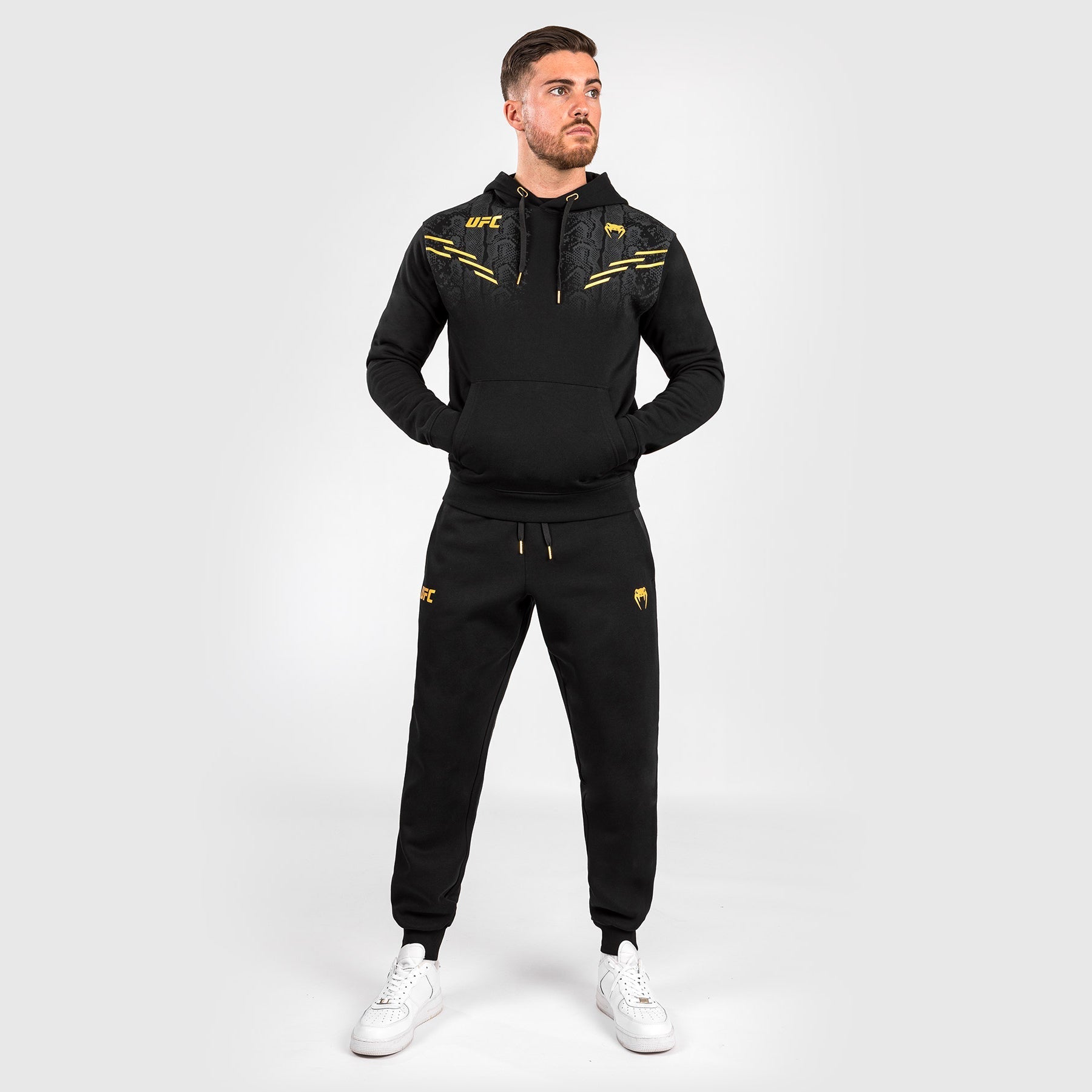 Venum UFC Adrenaline Replica Men's MMA Training Pants - Official Championship Fight Shorts for UFC Training & Fitness Workouts