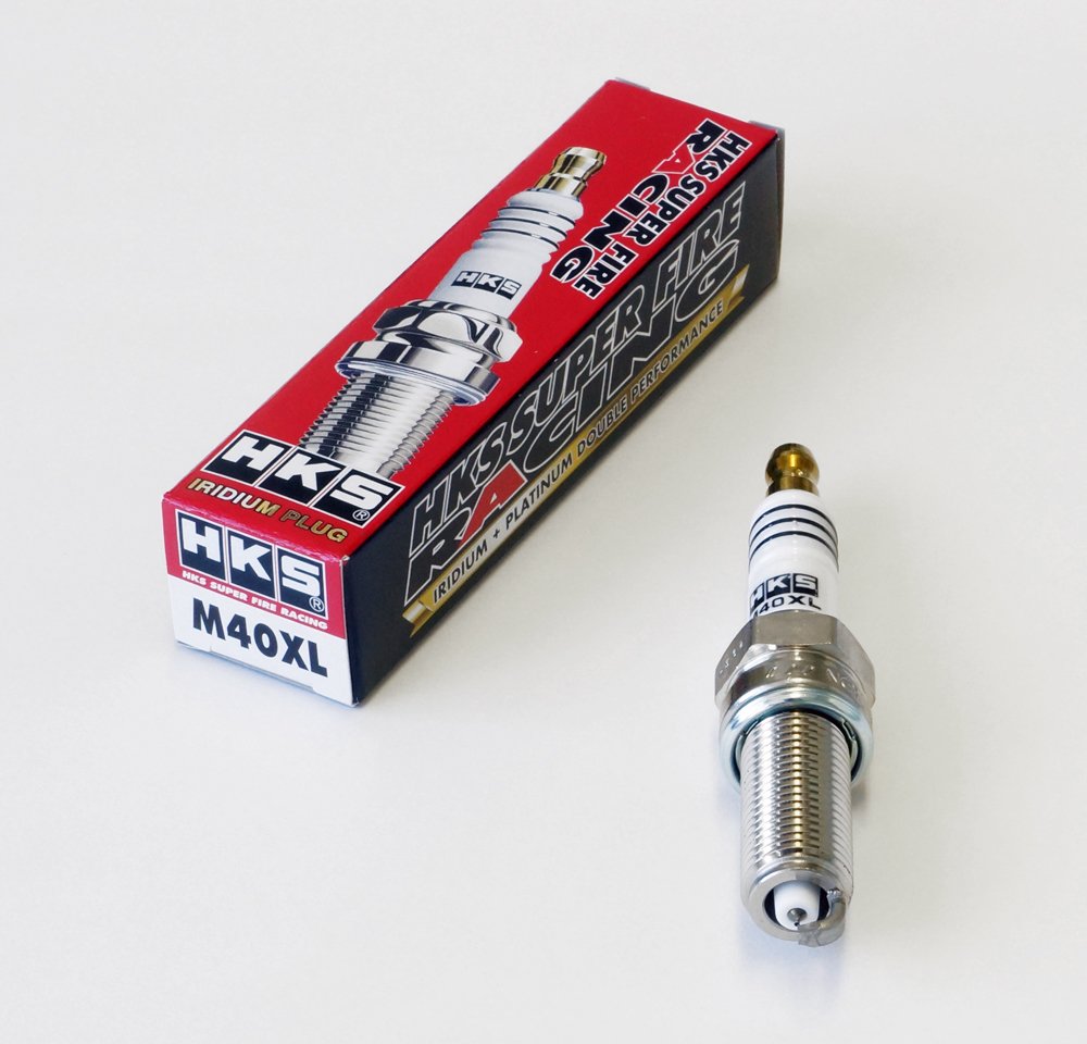HKS 50003-M40XL HKS 10 Hyundai Genesis Coupe 3.8L M-Series Spark Plugs (Heat Range 8) - Performance Upgrade for Racing & Daily Driving