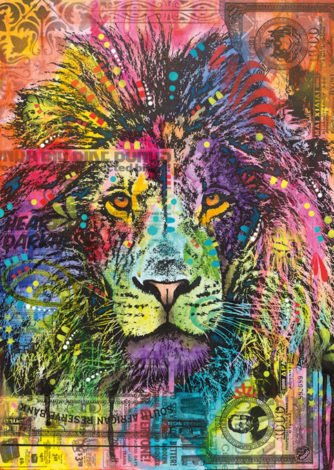 Heye Jolly Pets 2000 Piece Jigsaw Puzzle - Lions Heart - Challenging Adult Puzzle for Relaxation & Stress Relief - Perfect for Family Game Night & Home Decor