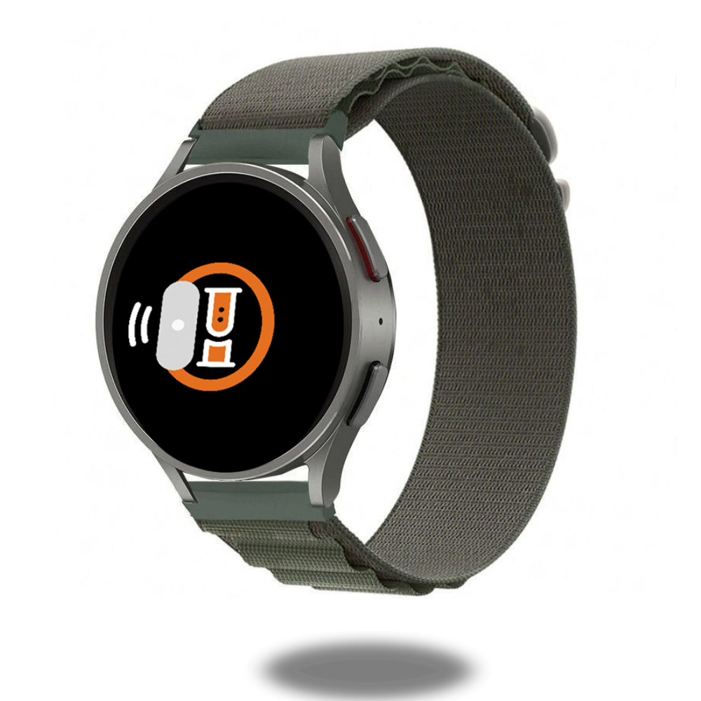 Premium Alpine Loop Strap for 20mm & 22mm Watch Bands - Durable Nylon Sport Band Compatible with Apple Watch Ultra/Series - Perfect for Hiking, Running & Outdoor Adventures