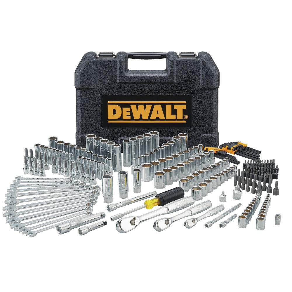 DEWALT 247-Piece Mechanics Tool Set (DWMT81535) - Professional Automotive Repair Kit for DIY & Home Mechanics | Perfect for Car Maintenance, Engine Repair & Household Fixes