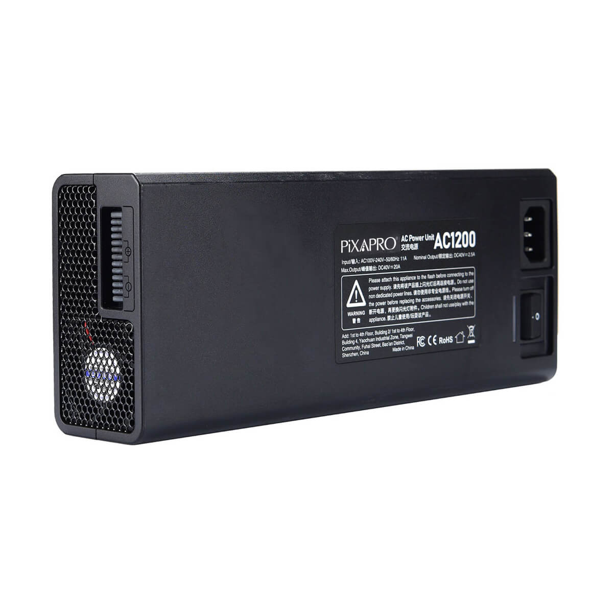 GODOX AD1200PRO AC Power Adapter Replacement - 120V AC to DC Power Supply for GODOX AD1200PRO & AC1200 - Perfect for Studio Photography & Continuous Lighting