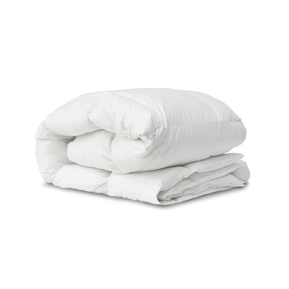 John Cotton Classic Luxury 50/50 Duck Down & Feather Quilt - Ultra Soft All-Season Comforter for Bedroom, Guest Room & Hotel Use