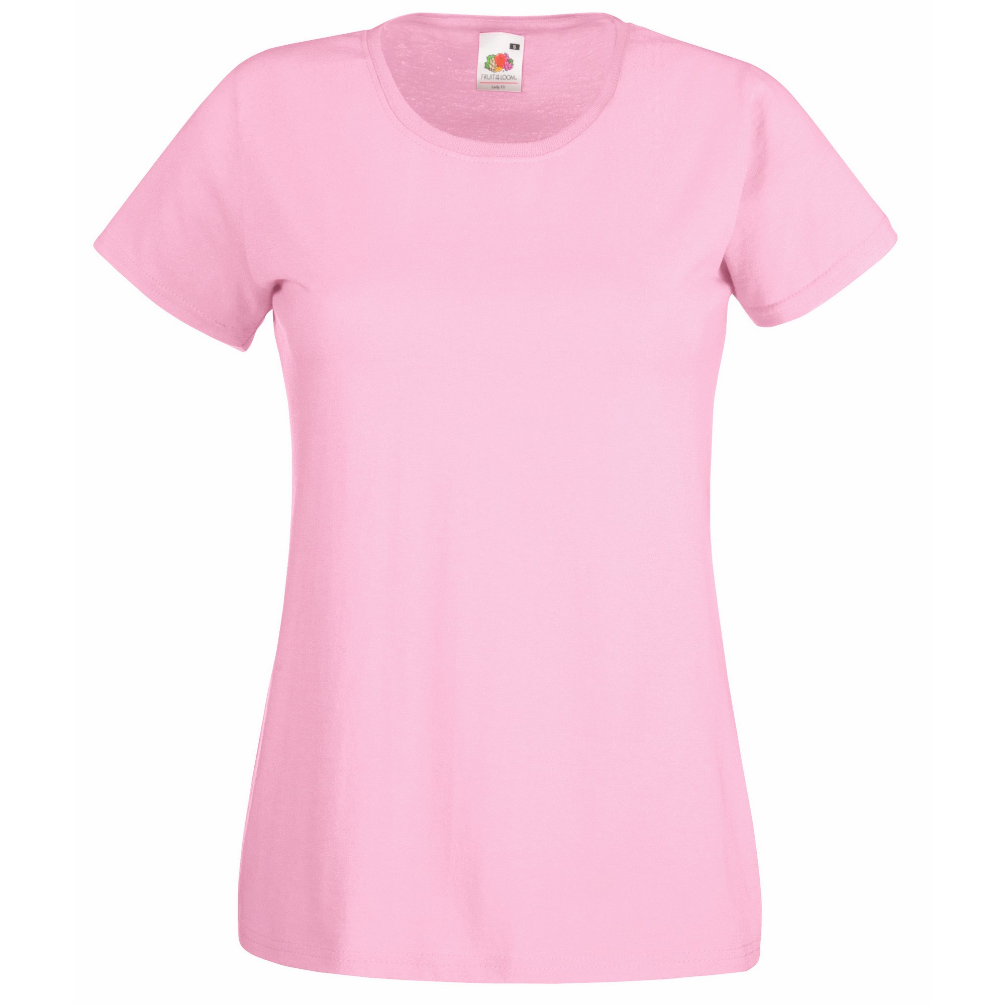 Fruit of the Loom Women's 61-372-0 Comfort Soft Cotton Crewneck T-Shirt - Casual Everyday Wear, Lounge, Gym & Layering Essential