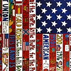 American Flag Plaque