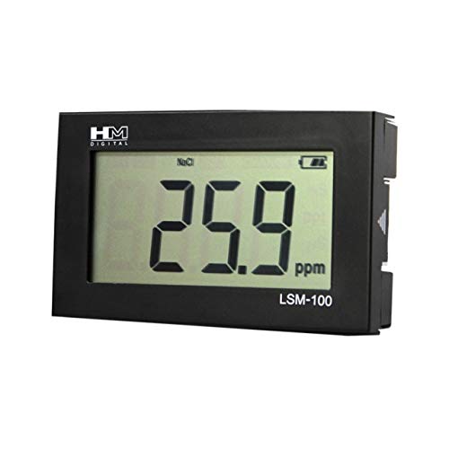 HM Digital LSM-100 Commercial Grade EC/TDS Water Quality Monitor - 3 Pack for Hydroponics, Aquariums & Pool Testing