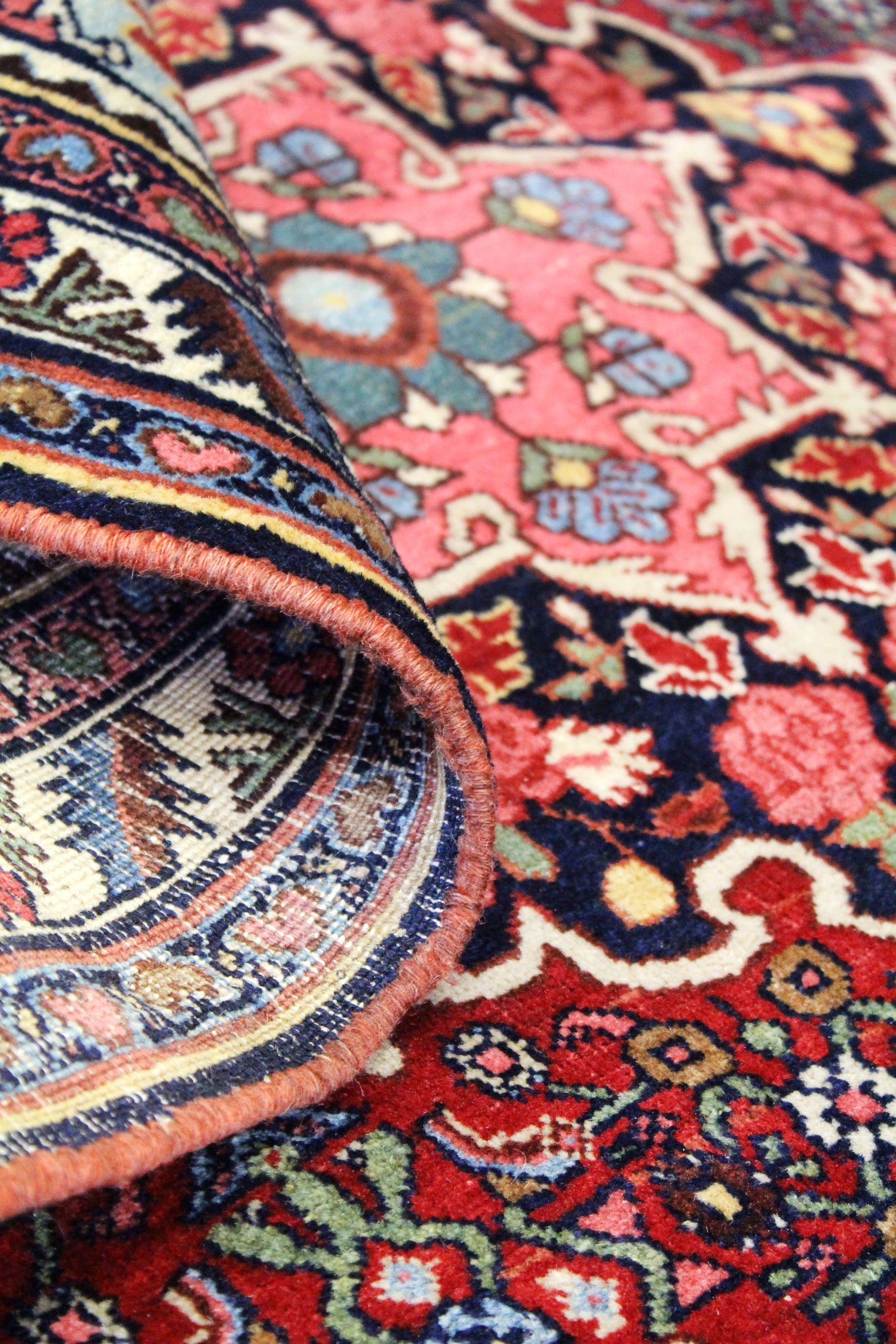 Handwoven Antique Bijar Tribal Rug - Traditional Persian Carpet JF8456 for Living Room, Bedroom & Home Decor