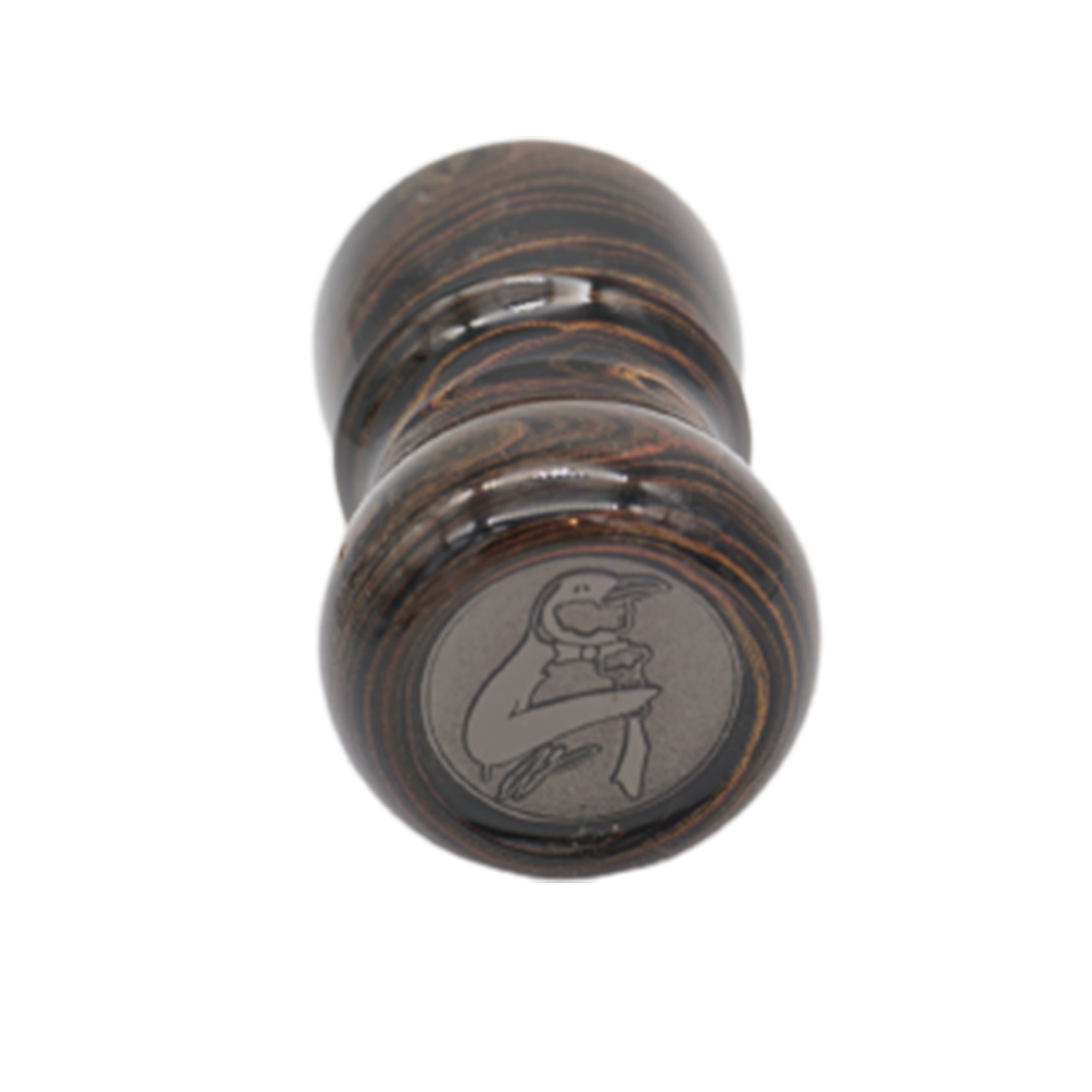 Premium Honey Ebonite Handmade Shaving Brush Handle - Fits 24mm & 26mm Knots - Perfect for Wet Shaving & Grooming Gifts