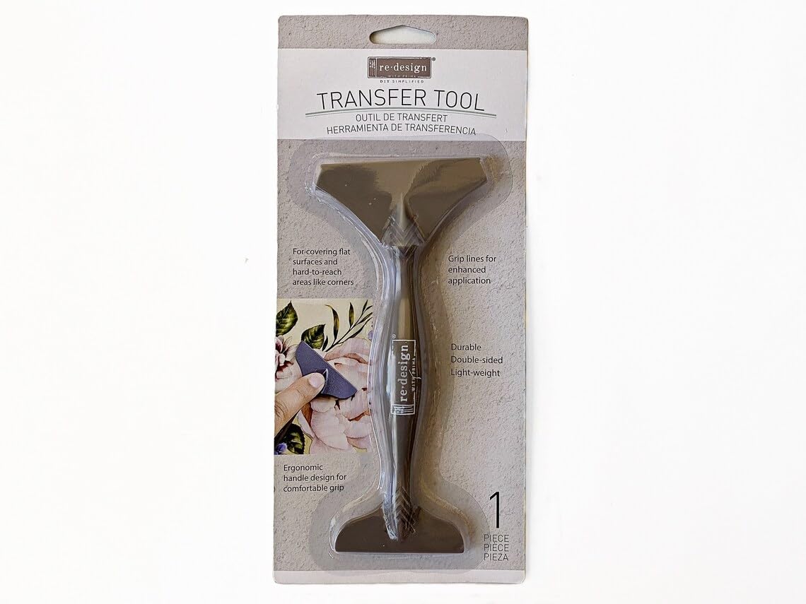 Prima Marketing Inc Redesign Transfer Tool - DIY Scrapbooking & Card Making Supplies for Crafting, Decoupage, and Mixed Media Projects