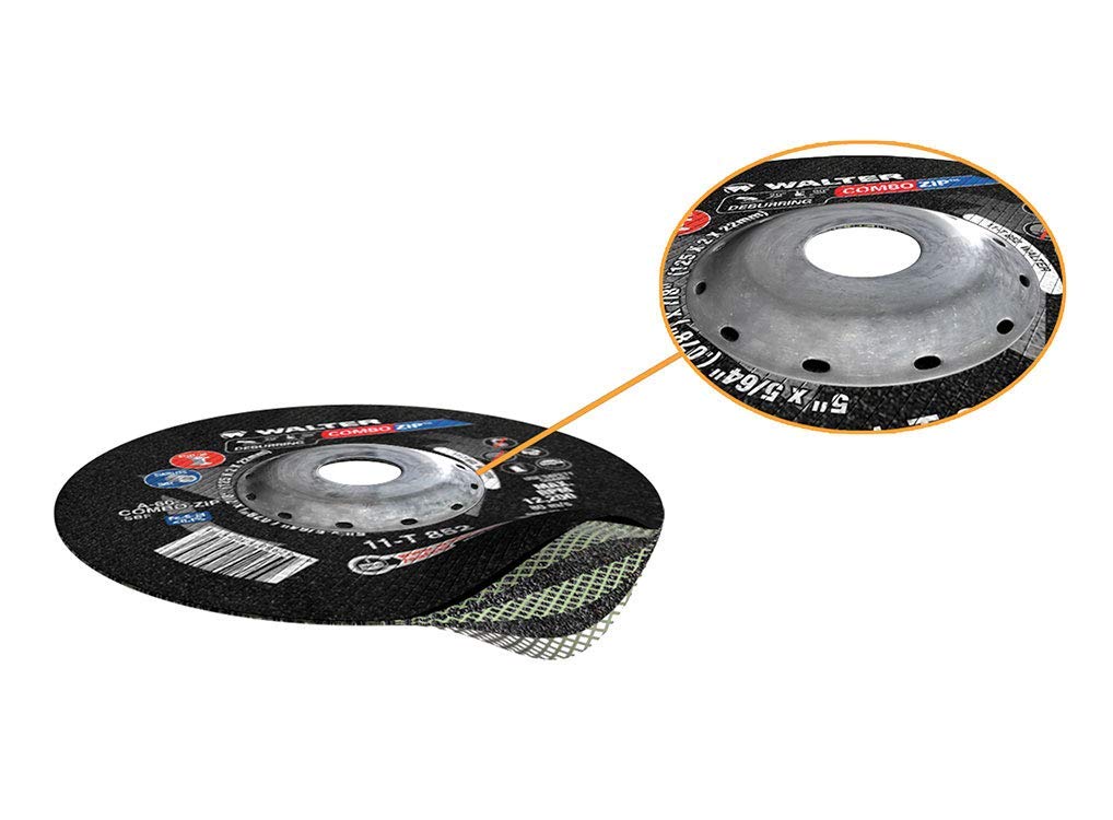 Walter ZIP Spin-On High Performance Cutoff Wheel - 4.5