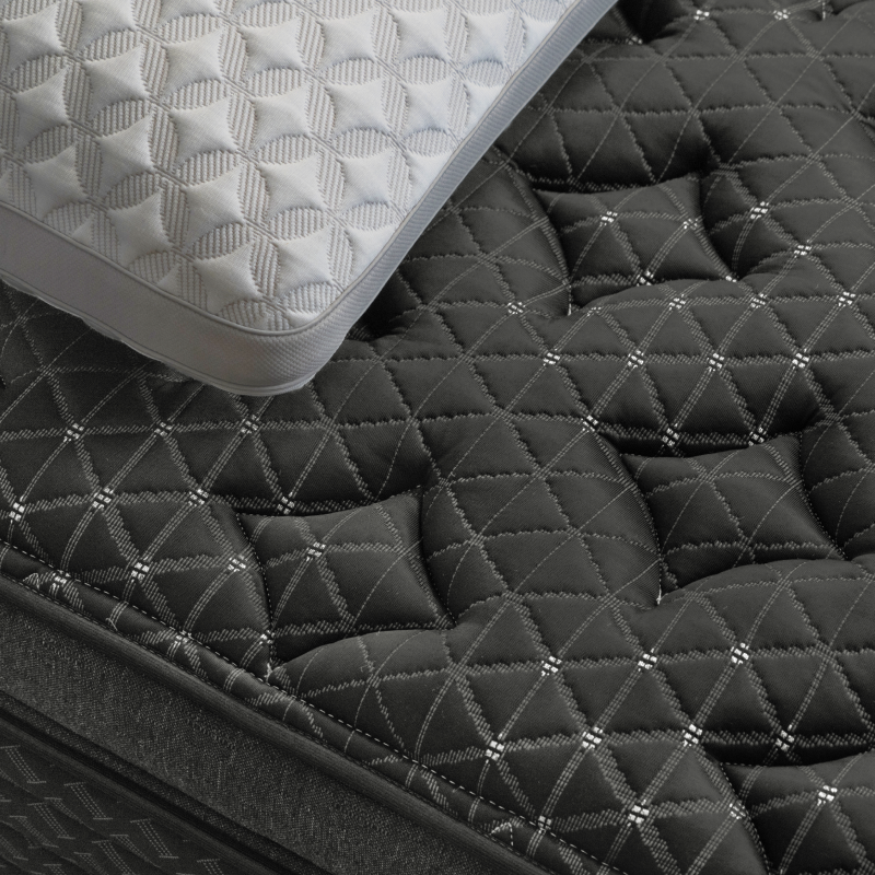 Helix Midnight Elite Mattress - Medium Firm Memory Foam Hybrid for Back & Side Sleepers - Perfect for Bedroom, Guest Room & Dorm Use