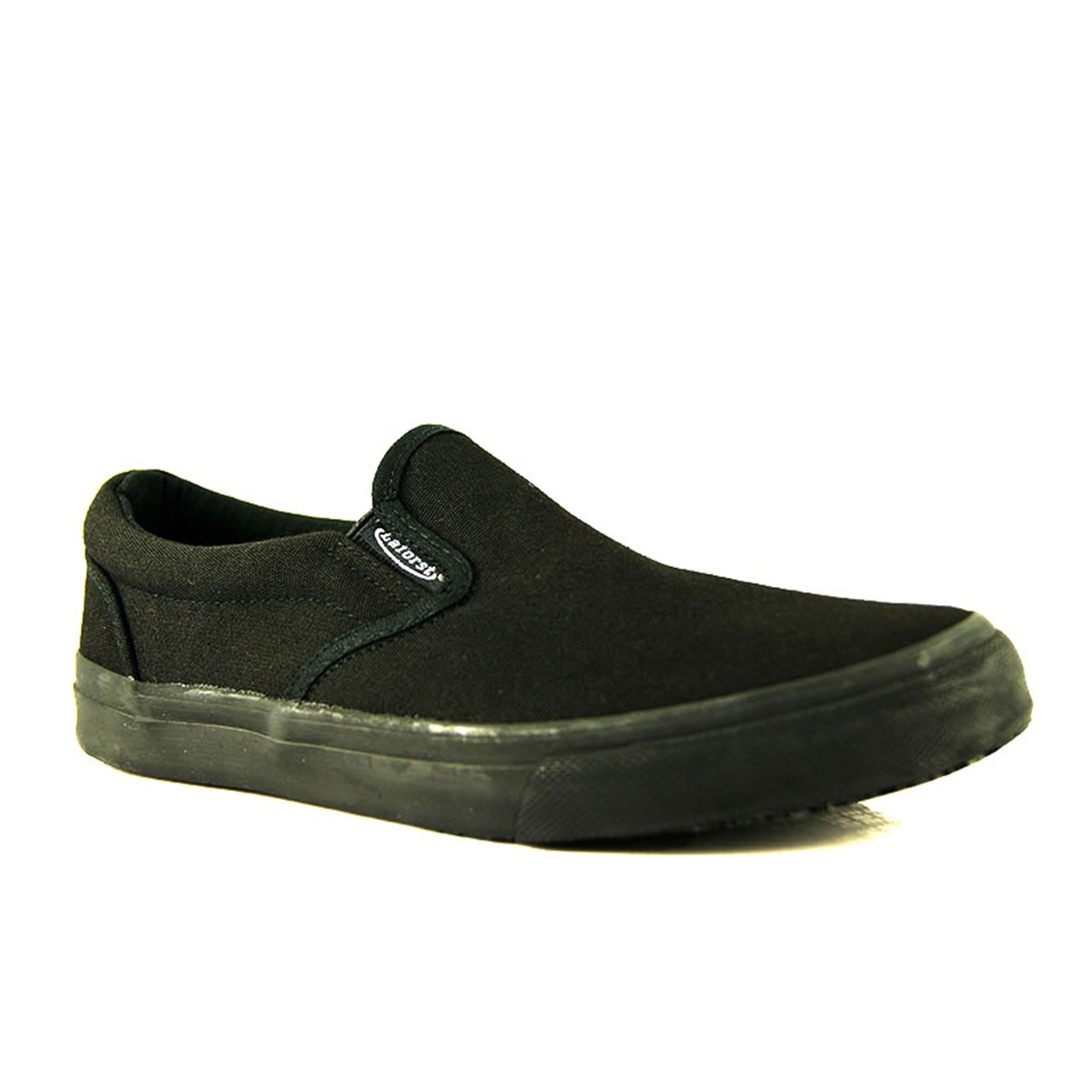 Laforst Men's Non-Slip Server Shoes - Slip On Work Shoes with Sunbrella Fabric & Free Socks - Comfortable & Durable for Restaurant, Kitchen, and Hospitality Workers