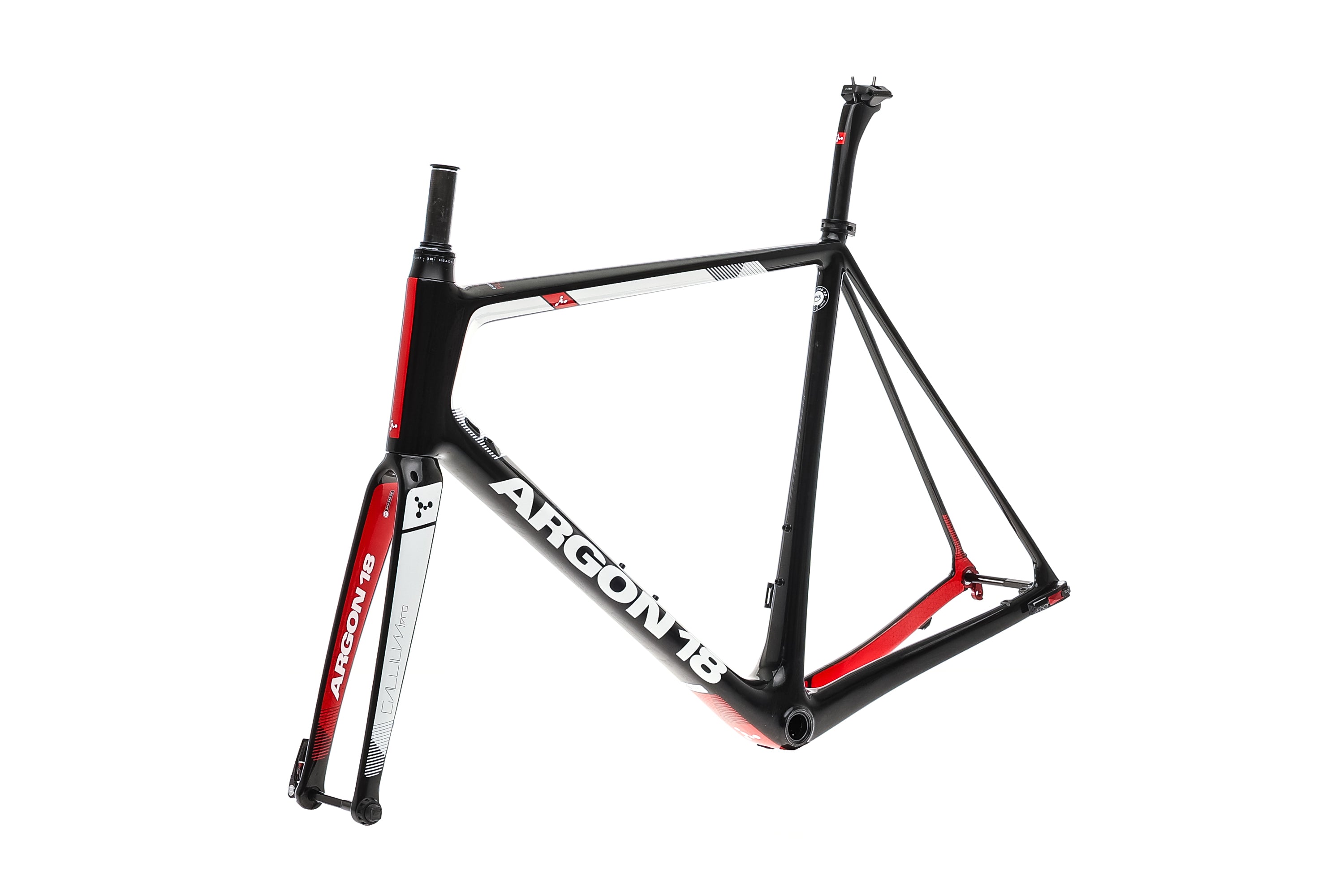 Argon 18 Gallium Pro Disc X Large Frameset 2019 - Premium Carbon Road Bike Frame for Competitive Cycling & Racing